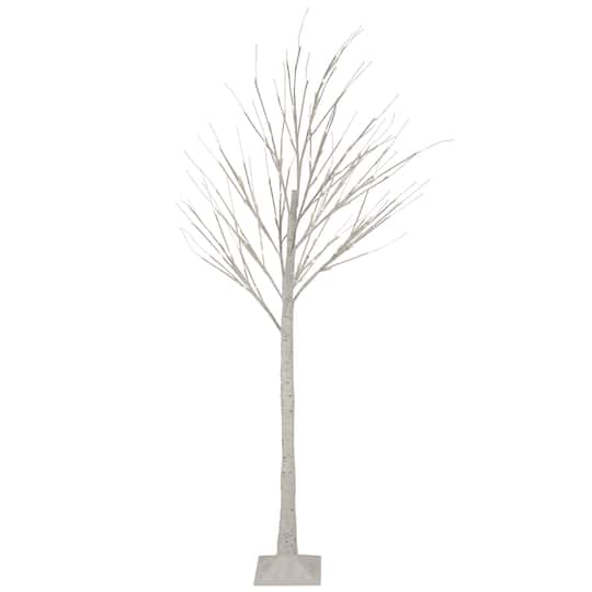 6Ft Pre-Lit White Twig Artificial Christmas Tree, Warm White LED Lights By Northlight | 6 ft | Michaels®